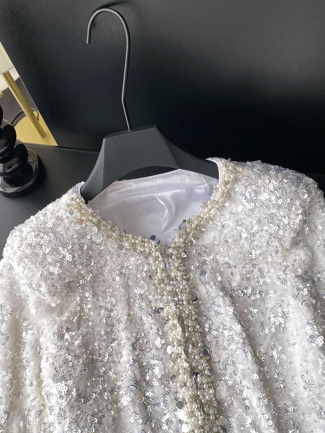 A night in Venice sequin embellished top FTO273 images